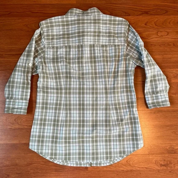 Carhartt Women's Shirt, Plaid, new with tags, 3/4 sleeves - Picture 6 of 15